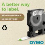 Dymo 45019 (S0720590) Juostelė 12mm x 7m, Black on Green - Image 10