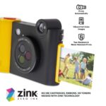 Kodak SMILE+ Momentinis fotoaparatas, 2x3'', Juoda - Image 9