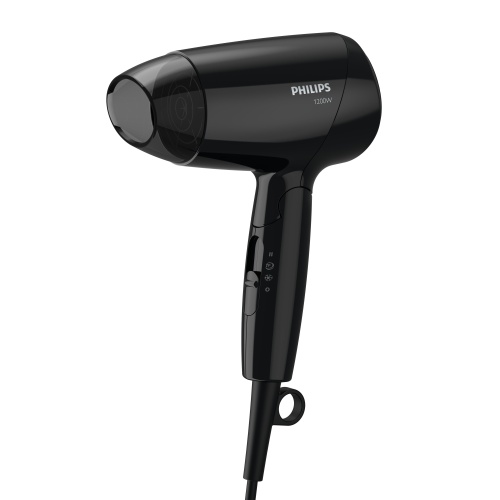 031ff6eb-e032-464c-8178-3f326acb0661 Philips EssentialCare BHC010/10 Plaukų džiovintuvas 1200 W, Juoda - Image 1