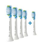 Philips C3 Premium Plaque Defence HX9045/87 Sonic Dantų šepetėlio galvutės, Balta