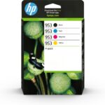 HP 953 CMY 4-pack (6ZC69AE) Rašalinių kasečių komplektas, C/M/Y