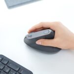Logitech MX Vertical Ergonomiška belaidė pelė RF Wireless+Bluetooth, 4000 DPI, Graphite - Image 6