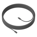 Logitech MeetUp Microphone Extension Cable, 10m, Black