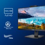 Philips S Line 272S1MH/00 Monitorius 27'' IPS, FHD 1920x1080, 4 ms, 300 cd/m2, 75 Hz, Juoda - Image 9