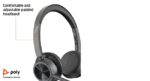 Poly Voyager 4320 MS Teams Belaidės ausinės, Bluetooth, USB-A, +BT700 dongle, Juoda - Image 21
