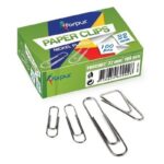 Sąvaržėlės Forpus, balto metalo, 50mm, apvalios, gofruotos (100)