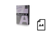 Spalvotas popierius Double A, 80g, A4, 500 lapų, Levender - Image 3