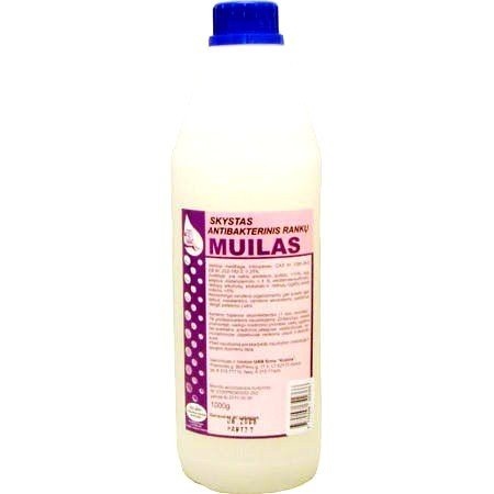 1 Muilas, skystas, antibakterinis, 1l - Image 1