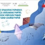 Popierius, spalvotas SMLT, A4, 80 g, dvipusis, klijuotas, (16)  0708-303