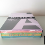 Spalvotas popierius Double A, 80g, A4, 500 lapų, Rainbow 3, 5 spalvų