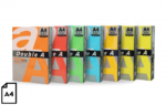 Spalvotas popierius Double A, 80g, A4, 100 lapų, Rainbow 5, 5 spalvų - Image 2