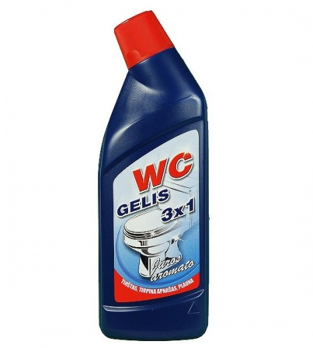 1 WC valiklis 3x1, želė ŪLA, jūros kvapo, 700ml - Image 1