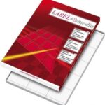 Lipnios etiketės LabelMedia, A4, baltos 210x297 mm, (100vnt.)  0707-750