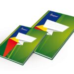 Sąsiuvinis Forpus A5/96, langeliais, kietas, matinis viršelis