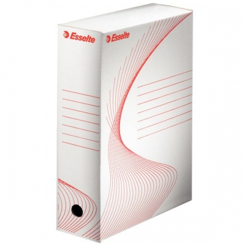 1 Archyvinė dėžė Esselte Speedbox, 100x250x350 mm, balta - Image 1