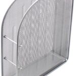 Stovas dokumentams Forpus, 7cm, sidabrinis, perforuoto metalo  1003-013