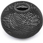 Dėžutė sąvaržėlėms Forpus, magnetinė juoda, perforuoto metalo