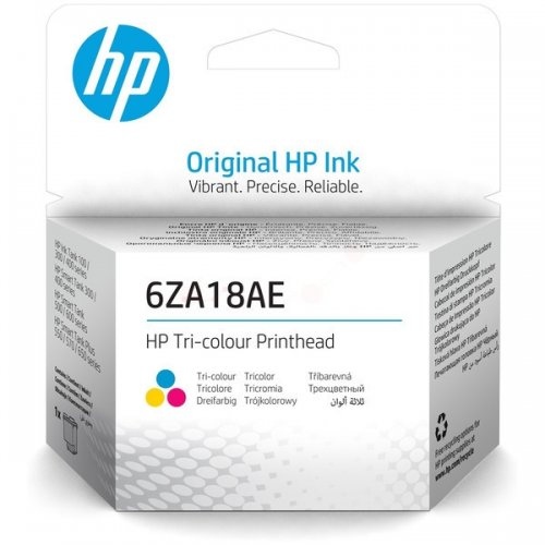 104647 HP Tri-color (6ZA18AE) Rašalinė spausdinimo galvutė, CMY - Image 1