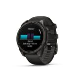 Garmin Fenix 8 Išmanusis laikrodis 47 mm AMOLED Sapphire,Carbon grey DLC,Black/Pebble grey sil. band - Image 8