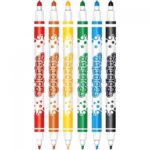 Flomasteriai Colorino Kids dvipusiai, 6 spalvų - Image 2
