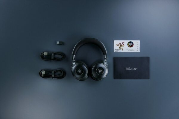Razer Kraken V4 Belaidės žaidimų ausinės, Bluetooth, Juoda - Image 6
