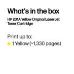 HP 201A (CF402A) Lazerinė kasetė, Geltona - Image 3