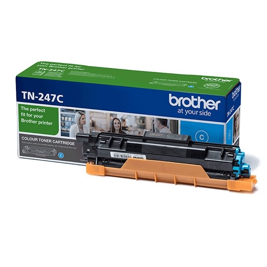 152BRTN247C Kasetė Brother TN-247 CY 2300psl OEM - Image 1