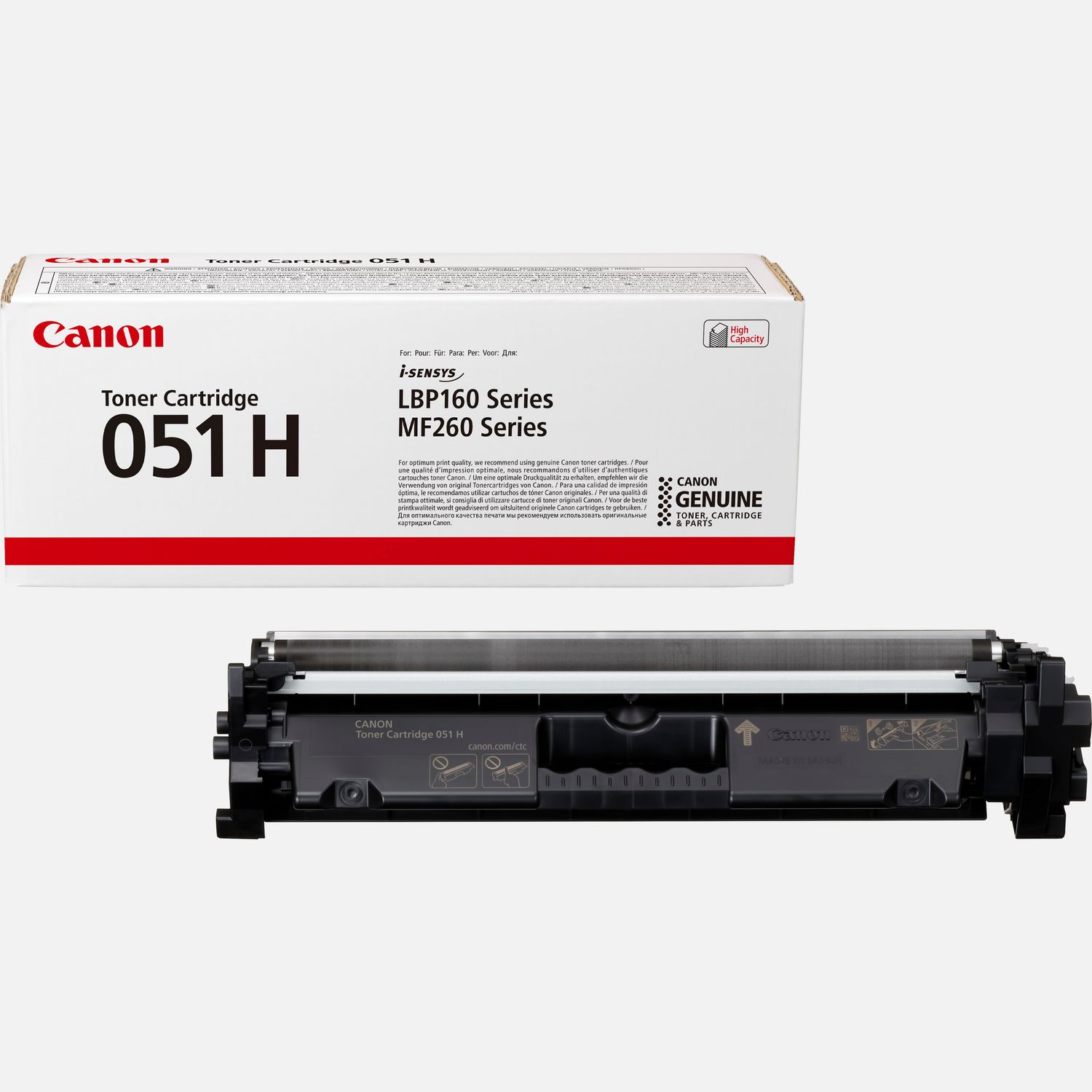 152CN051KH Kasetė Canon 051H (2169C002 ) BK 4100psl OEM - Image 1