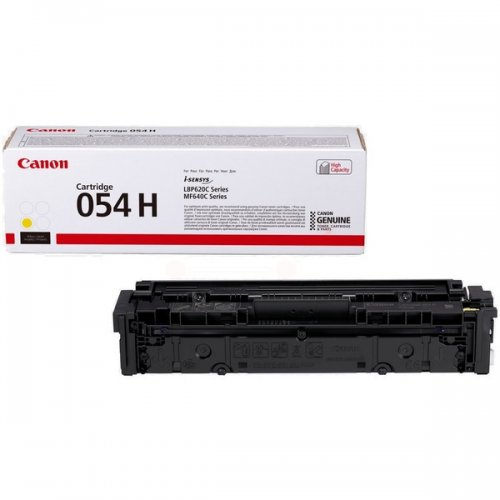 152CN054HY Kasetė Canon 054H (3025C002) YL 2.300psl OEM - Image 1