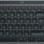 Logitech MX Keys S Belaidė klaviatūra, RF Wireless+Bluetooth, Illuminated, US Int, Graphite