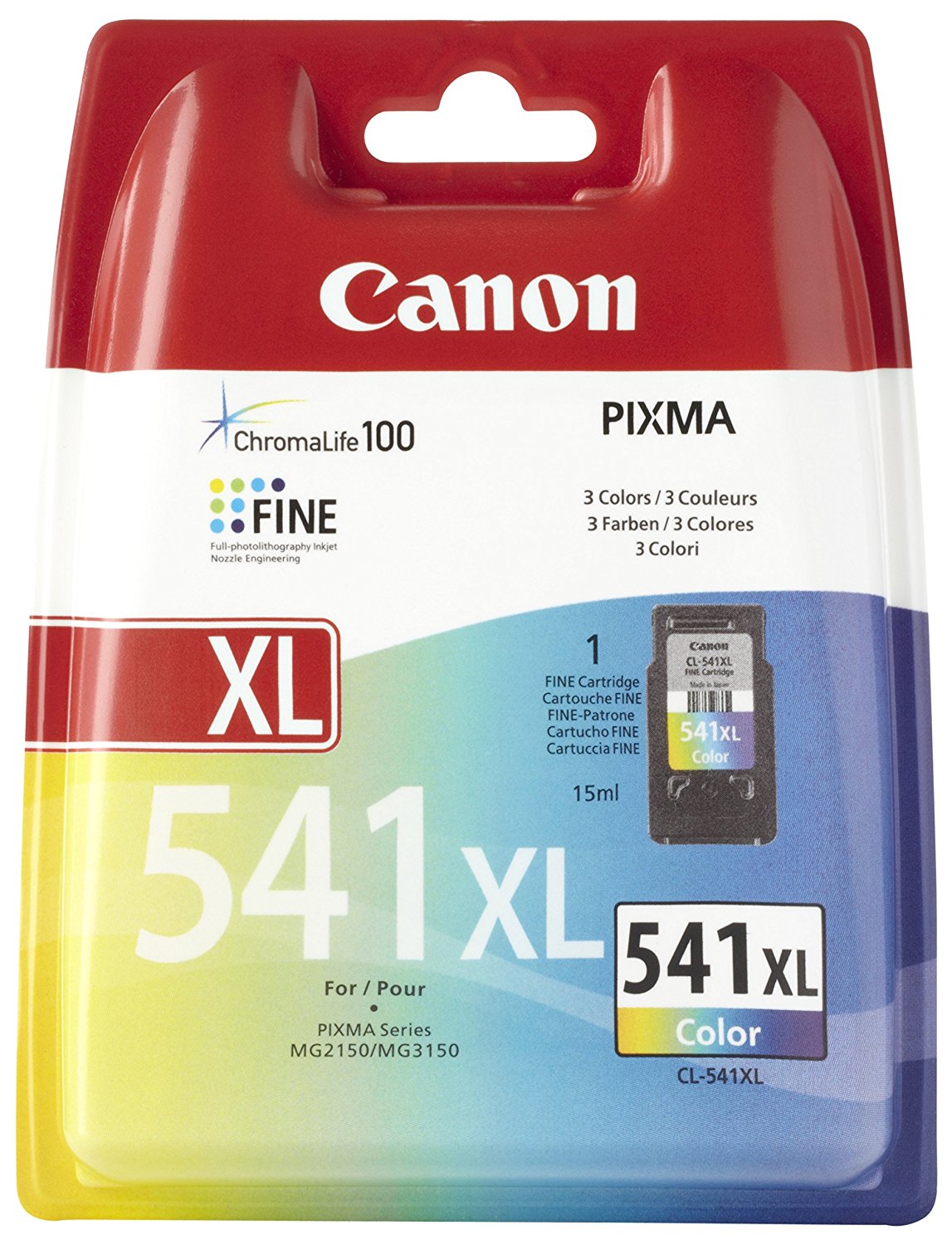 162CNCL541XL Kasetė Canon CL-541XL CMY 400psl OEM - Image 1