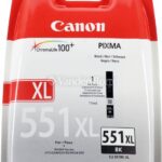 Kasetė Canon CLI-551XL BK 1125psl OEM