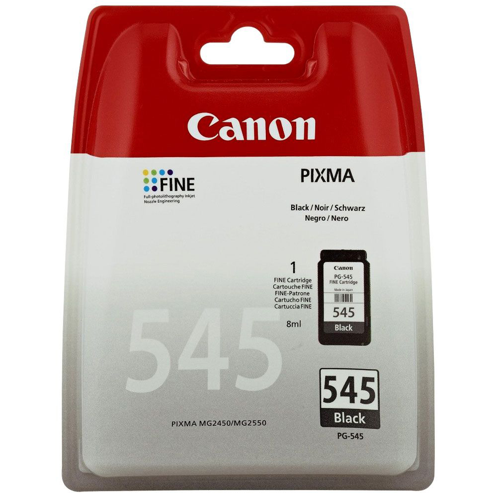 162CNPG545 Kasetė Canon PG-545 (8287B001) BK 180psl OEM - Image 1