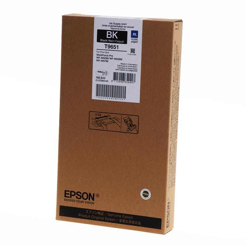 162EPT9651 Kasetė Epson T9651 (C13T965140) BK 10K OEM - Image 1