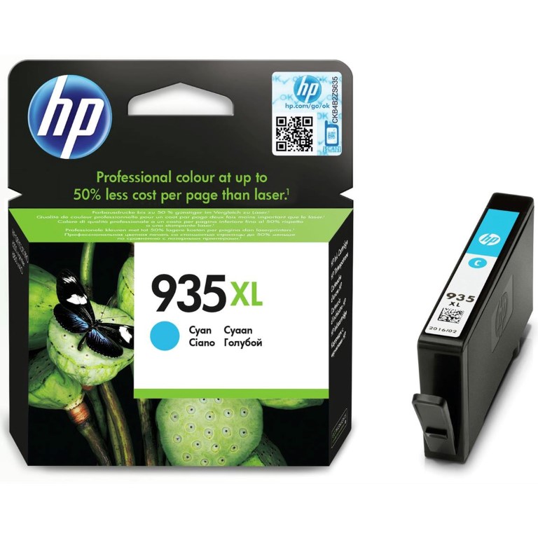 162HPC2P24AE Kasetė HP No.935XL (C2P24AE) CY 825psl. OEM - Image 1