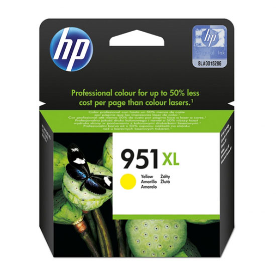 162HPCN048AE Kasetė HP No.951XL (CN048AE) YL 1500psl. OEM - Image 1