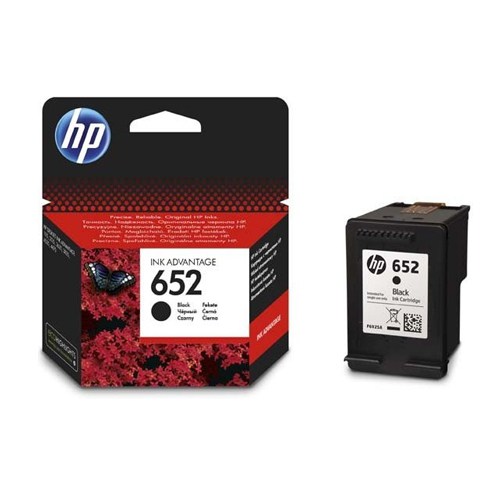 162HPF6V25AE Kasetė HP No.652 (F6V25AE) BK 360psl. OEM - Image 1