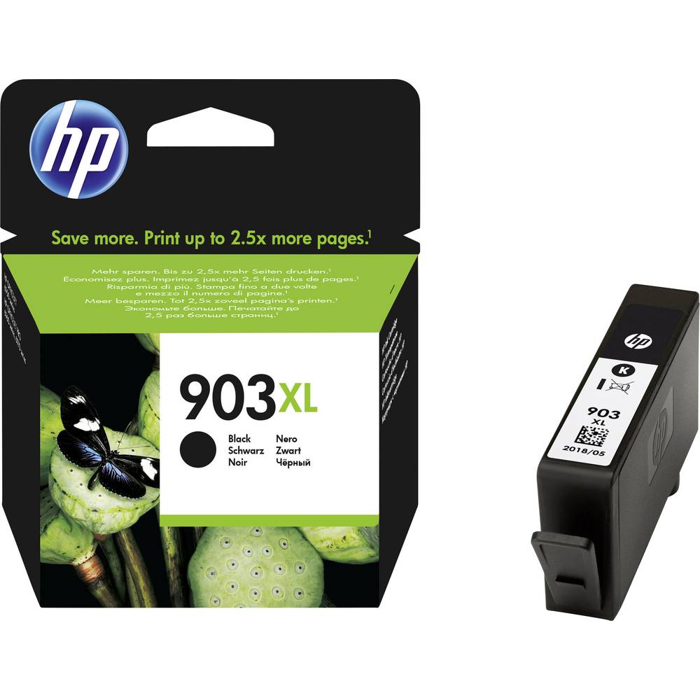 162HPT6M15AE Kasetė HP No.903XL (T6M15AE) BK 825psl. OEM - Image 1