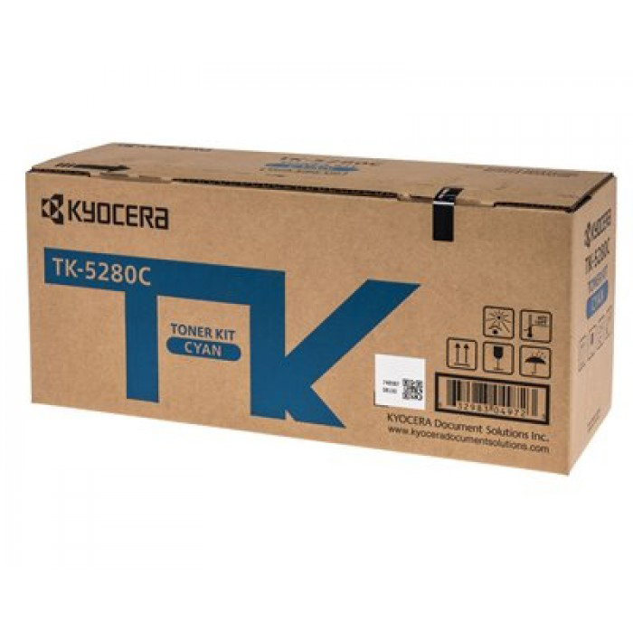 172KMTK5280C Kasetė Kyocera TK-5280 CY 11000psl. OEM - Image 1