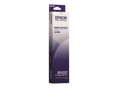 184EPLQ590 Ribbon Epson LQ-590 (C13S015337) BK OEM - Image 1