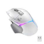 Logitech G502 X Plus LIGHTSPEED Belaidė žaidimų pelė, RF Wireless, 25600 DPI, Balta
