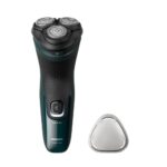 Philips 3000X Series X3002/00 Barzdaskutė, Juoda/Žalia - Image 3