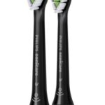 Philips Sonicare W2 Optimal White HX6062/88 Sonic Dantų šepetėlio galvutės, Juoda