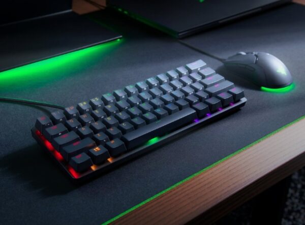 Razer Huntsman Mini Laidinė žaidimų klaviatūra, USB, RGB LED, US Int, Linear Optical Switch, Juoda - Image 4