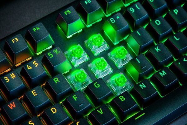 Razer BlackWidow V4 Pro Žaidimų klaviatūra laidinė, USB QWERTY, US, Green Switch, Juoda - Image 11