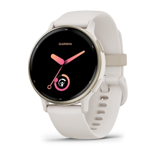 29c07de7-c787-4360-9c4a-2fd96e476c68 Garmin Vivoactive 5 Išmanusis laikrodis 30.4 mm Cream Gold Aluminum, Ivory Case and Silicone Band - Image 1
