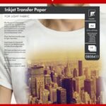 Termopernešimo popierius Lomond Thermotransfer Inkjet Paper A4, 10 lapų, šviesiems audiniams