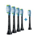 Philips C3 Premium Plaque Defence HX9045/88 Sonic Dantų šepetėlio galvutės, Juoda - Image 5