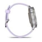 Garmin Venu 4 Išmanusis laikrodis 41 mm Silver / Periwinkle Silicone Band - Image 4