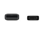 Samsung EP-DG930 USB-A Male į USB-C Male Kabelis 1.5m, Juoda - Image 2
